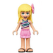 LEGO Stephanie, Bright Pink Layered Skirt Minifigura