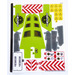 LEGO Pegatina Sheet for Set 42080 (37747)