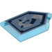LEGO Transparente Azul Oscuro Loseta 2 x 3 Pentagonal con Iron Continuar Power Proteger (22385 / 29086)