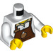 LEGO Barista Torso con Reddish Brown Apron (973 / 76382)