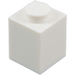 LEGO blanco Ladrillo 1 x 1 (3005 / 30071)