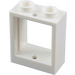 LEGO blanco Ventana Cuadro 1 x 2 x 2 (60592 / 79128)