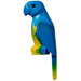 LEGO Amarillo Pájaro con Azul Marbled Modelo con pico ancho (27062 / 27063)