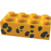 LEGO Ladrillo 2 x 4 con Animal Spots (3001)