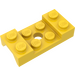 LEGO Amarillo Guardabarros Plato 2 x 4 con Arches con agujero (60212)