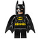 LEGO Batman con Negro Traje y Amarillo Correa con Spongy Capa Minifigura