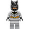 LEGO Batman con Gris Traje y Gold Correa con Soporte de cuello  Minifigura