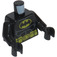 LEGO Negro Batman Torso con Amarillo Oval Crest y Amarillo Correa (76382 / 88585)