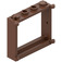 LEGO Marco de ventana 1 x 4 x 3 con Shutter Tabs (3853)