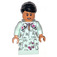 LEGO Cho Chang con Luz Aguamarina Vestido Minifigura