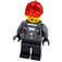 LEGO Criminal con Coleta Pelo con Rojo Sombrero Minifigura