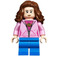 LEGO Hermione Granger con Bright Rosa Chaqueta Minifigura