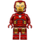 LEGO Iron Hombre con Hexagonal Pecho Placa Minifigura