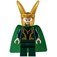 LEGO Loki con Verde oscuro Traje Minifigura