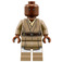 LEGO Mace Windu con cerrado Boca Minifigura