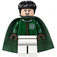 LEGO Marcus Flint con Slytherin Quidditch Uniform con Robe Minifigura