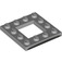 LEGO Placa 4 x 4 con 2 x 2 Open Centro con Lines (64799 / 100674)