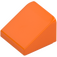 LEGO Naranja Con pendiente 1 x 1 (31°) (50746 / 54200)