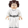 LEGO Princesa Leia con Blanco Atuendo con Detailed Correa y Falda Minifigura