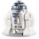 LEGO R2-D2 con Plano Plateado Cabeza y Dark Rosa Dots Minifigura