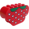 LEGO Con pendiente Ladrillo 2 x 6 x 3 con Extremos curvos con Strawberry (30075 / 82864)