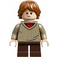 LEGO Ron Weasley con Tostado oscuro Jersey Minifigura