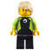 LEGO Surfista con Lima Wetsuit Minifigura