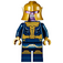 LEGO Thanos con Dark Azul Brazos y Casco con Printed Piernas  Minifigura