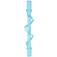 LEGO Transparente celeste Power Burst Rod con Espiral Ridge