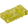 LEGO Amarillo transparente Placa 1 x 2 (3023 / 28653)