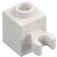 LEGO Ladrillo 1 x 1 con Vertical Clip (Clip "O" abierto, espiga hueca) (60475 / 65460)