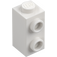 LEGO Blanco Ladrillo 1 x 1 x 1.6 con Dos Espigas laterales (32952)