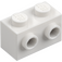 LEGO Blanco Ladrillo 1 x 2 con Espigas en Uno Lado (11211)