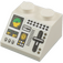 LEGO Blanco Con pendiente 2 x 2 (45°) con Gauges, Switches y Palanca (11736 / 55068)