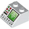 LEGO Blanco Con pendiente 2 x 2 (45°) con Radar Control Panel (46097 / 56570)