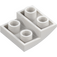 LEGO Blanco Con pendiente 2 x 2 x 0.7 Curvo Invertido (32803)