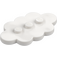 LEGO Blanco Plana 3 x 5 Cloud con 3 Espigas (35470)