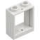 LEGO Blanco Marco de ventana 1 x 2 x 2 (60592 / 79128)