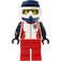 LEGO Mujer en Dirt Bike Casco Minifigura