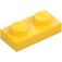 LEGO Amarillo Placa 1 x 2 (3023 / 28653)