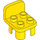 Duplo Amarillo Chair 2 x 2 x 2 con Espigas (6478 / 34277)