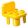 Duplo Amarillo Chair 2 x 2 x 2 con Espigas (6478 / 34277)