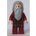 LEGO Albus Dumbledore con Rojo oscuro Robe y Gris Pelo Minifigura