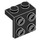 LEGO Negro Soporte 1 x 2 con 2 x 2 (21712 / 44728)