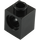 LEGO Negro Ladrillo 1 x 1 con Agujero (6541)