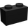 LEGO Negro Ladrillo 1 x 2 con tubo inferior (3004 / 93792)