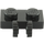 LEGO Negro Bisagra Plato 1 x 2 Cierre con Dual Dedos (50340 / 60471)