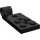 LEGO Negro Bisagra Plato Fondo 2 x 4 con 4 Tachuelas y 3 agujeros de pin (98285)