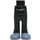 LEGO Negro Cadera con Pants con Sand Azul Shoes (16985 / 35584)