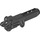 LEGO Negro Grande Figure Rifle Cover con orificio transversal (24123)